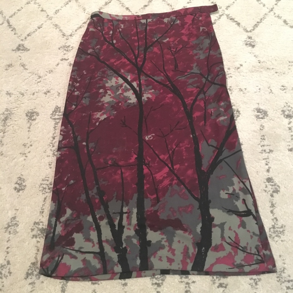 BCBG Tree pencil skirt
